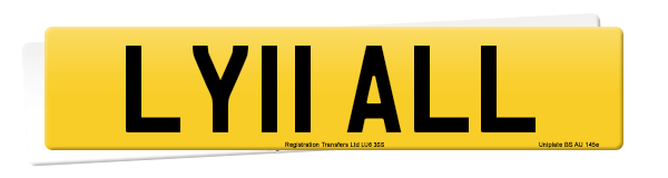 Registration number LY11 ALL